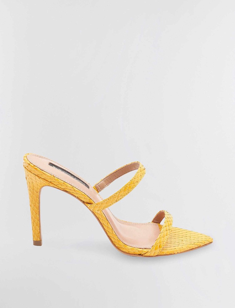 Chaussures BCBG | Talon Sandale Duponi Jaune Toscan