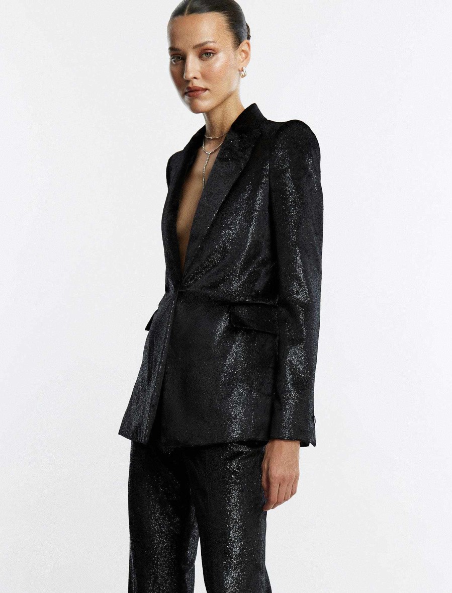 Vêtements BCBG | Blazer Ajuste Beaute Noire