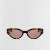 Accessoires BCBG | Lunettes De Soleil Ovales Emblematiques Demi-Blonde