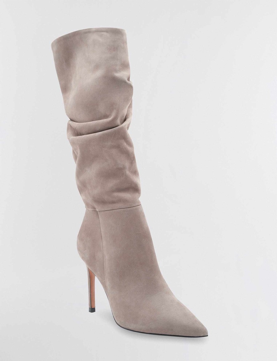 Chaussures BCBG | Bottes Hautes Toni Taupe